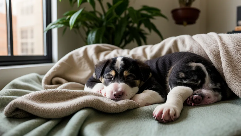 Welpe bellt andere Hunde an der Leine an: Tierschutzwelpe mit Leinenfrust beim Gassigehen in Leipzig